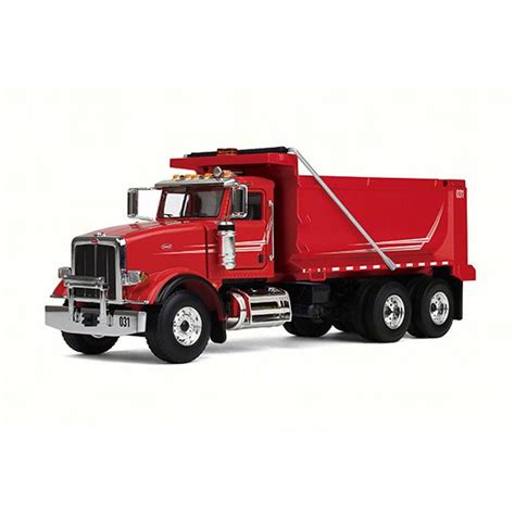 Here's a video of the 1:34 scale die-cast metal Wittke Superduty front-load garbage truck on a Mack MR chassis, made by First Gear. . First gear toy trucks